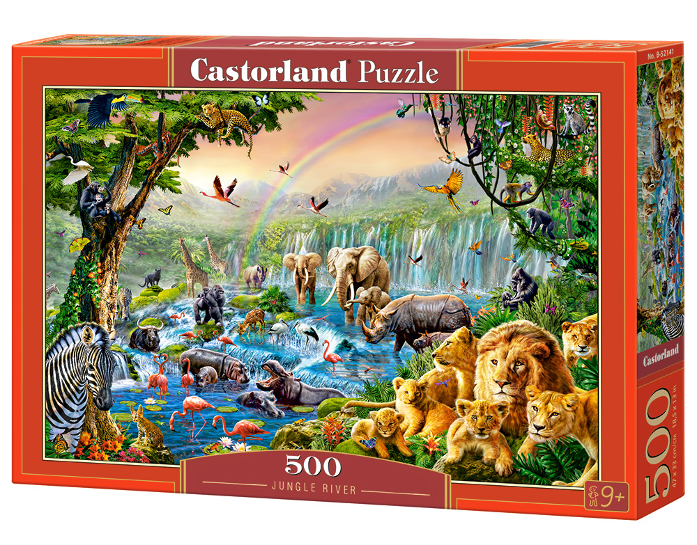 Castorland Puzzle Jungle river  500 Dielikov