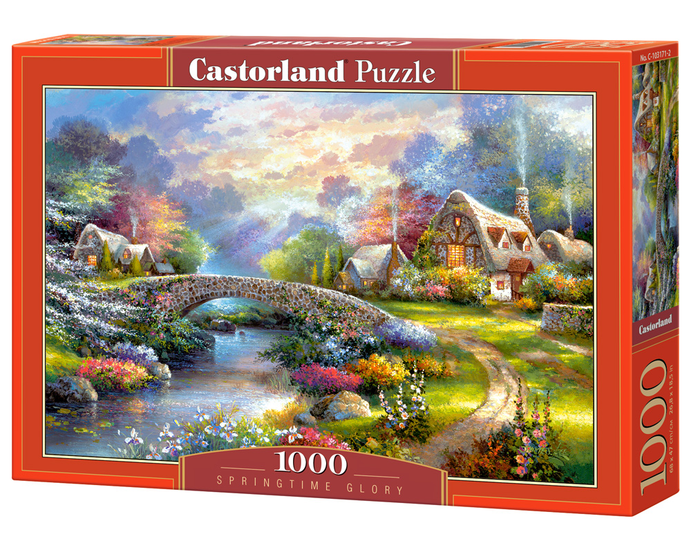 Puzzle Castorland Springtime Glory 1000 Dielikov