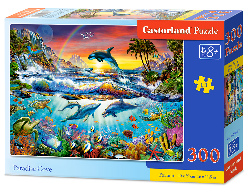 Castorland Puzzle Paradise Cove 300 dielikov
