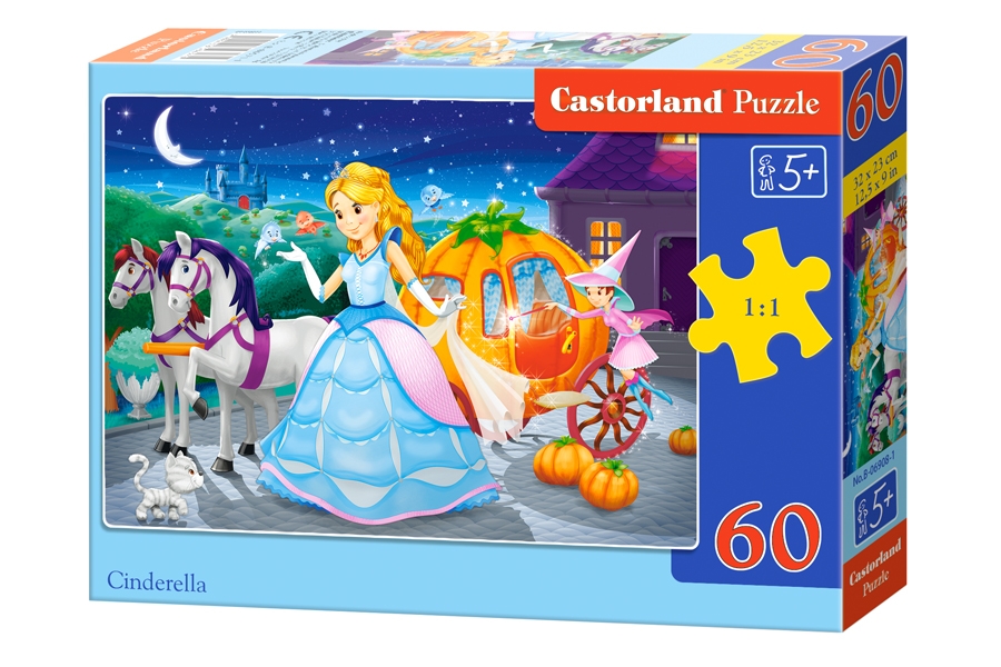 Puzzle Castorland Cinderella 60 Dielikov