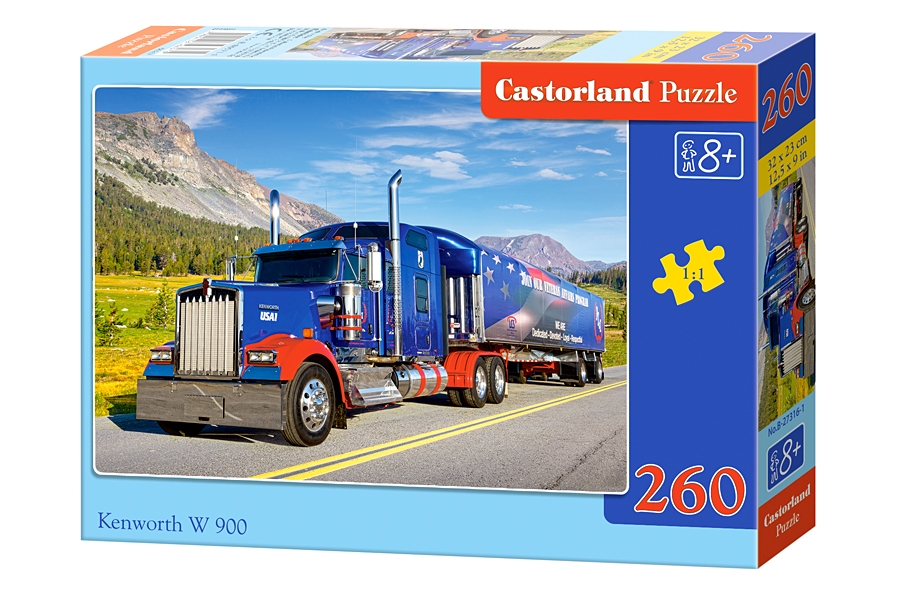 Puzzle Castorland Kenworth W 900 260 dielikov