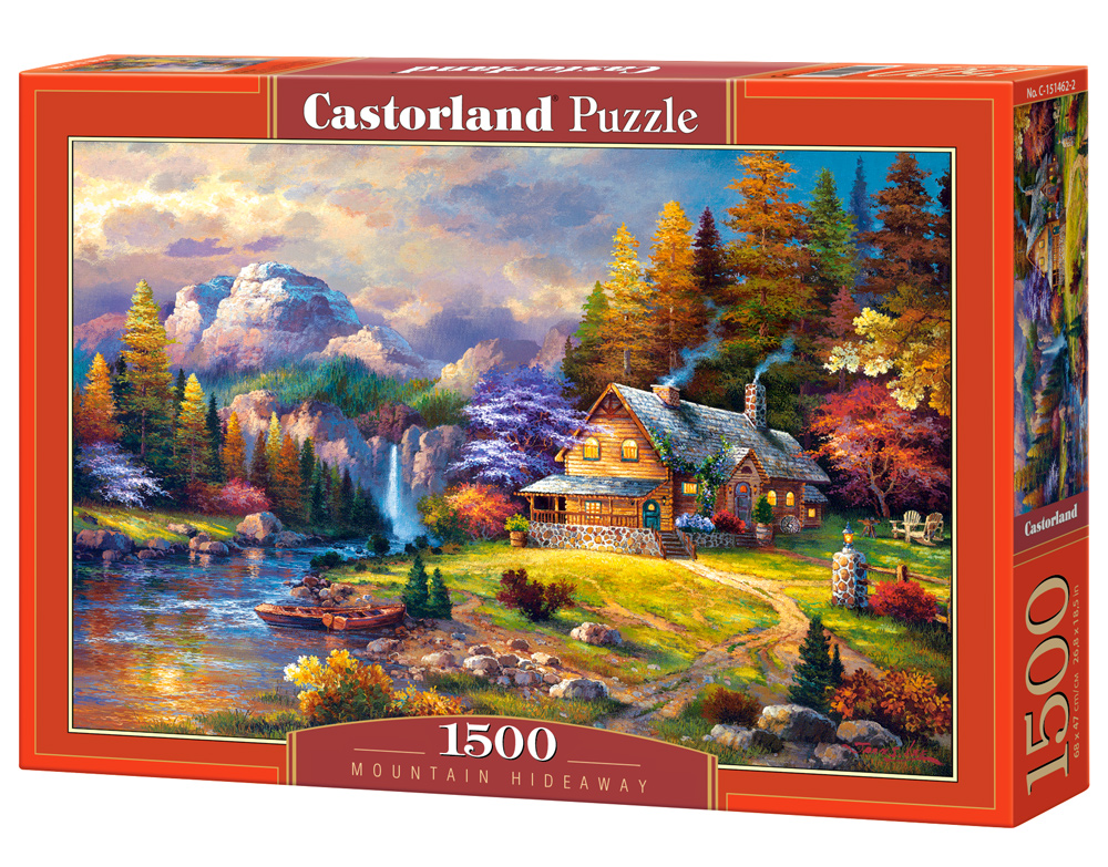 Puzzle Castorland Mountain Hideaway 1500 Dielikov