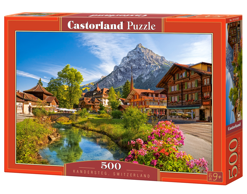 Castorland Puzzle Kandersteg, Switzerland 500 Dielikov
