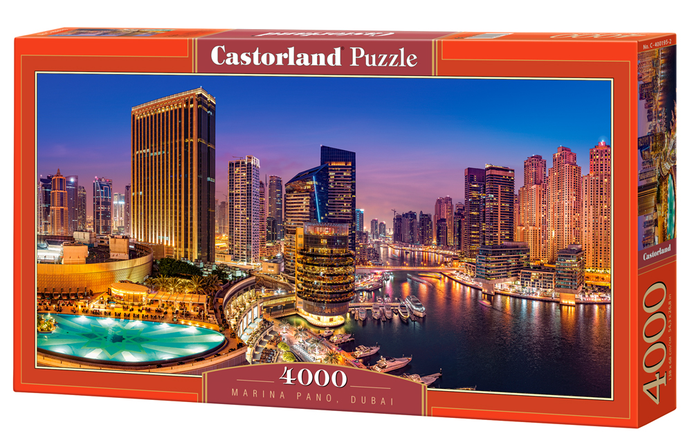 Puzzle Castorland Marina Pano, Dubai 4000 Dielikov