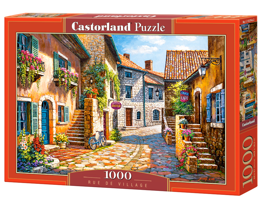 Puzzle Castorland Rue de Village 1000 Dielikov