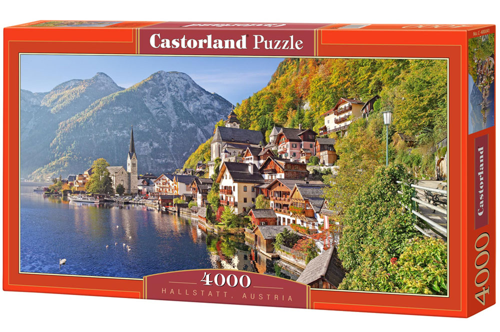 Puzzle Castorland Hallstatt, Austria 4000 Dielikov