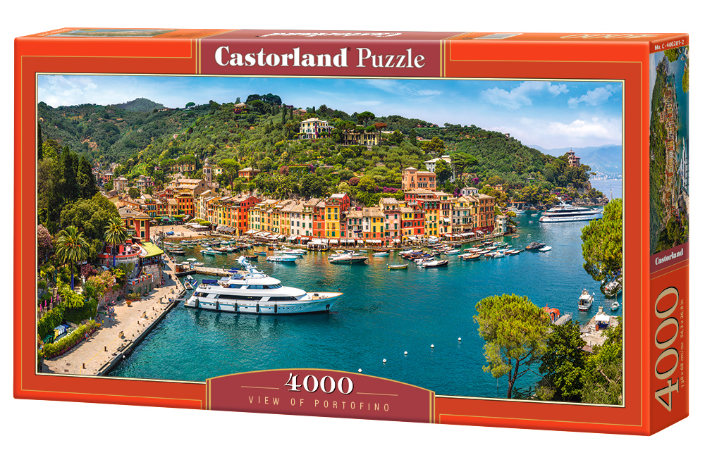 Puzzle Castorland View of Portofino 4000 Dielikov