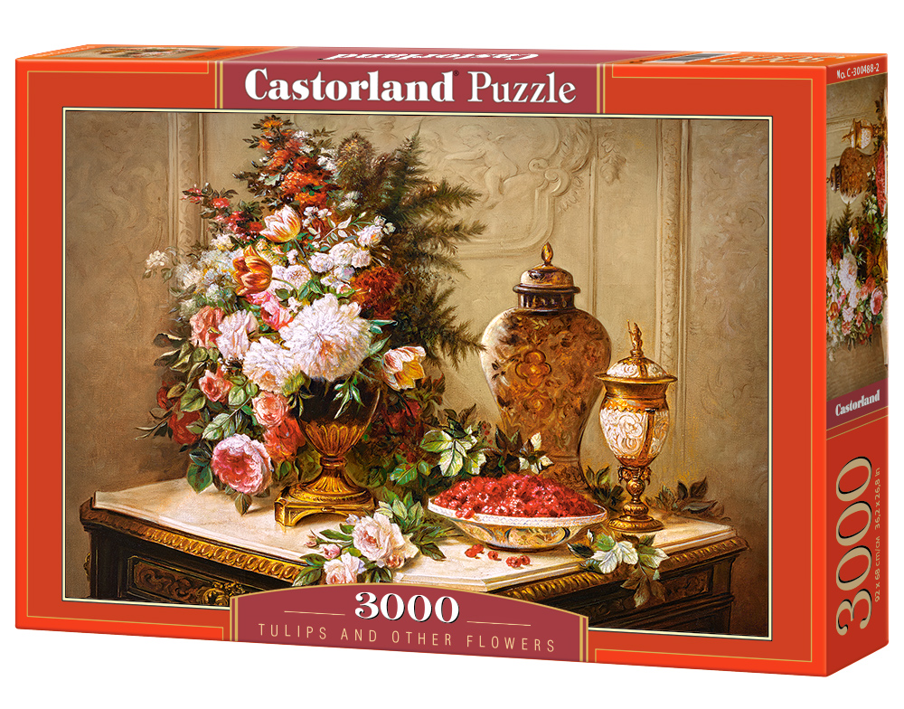 Puzzle Castorland Tulips and other Flowers3000 Dielikov