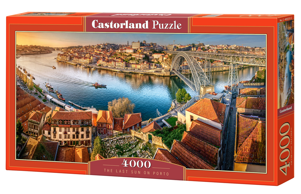 Puzzle Castorland The last sun on Porto 4000 Dielikov