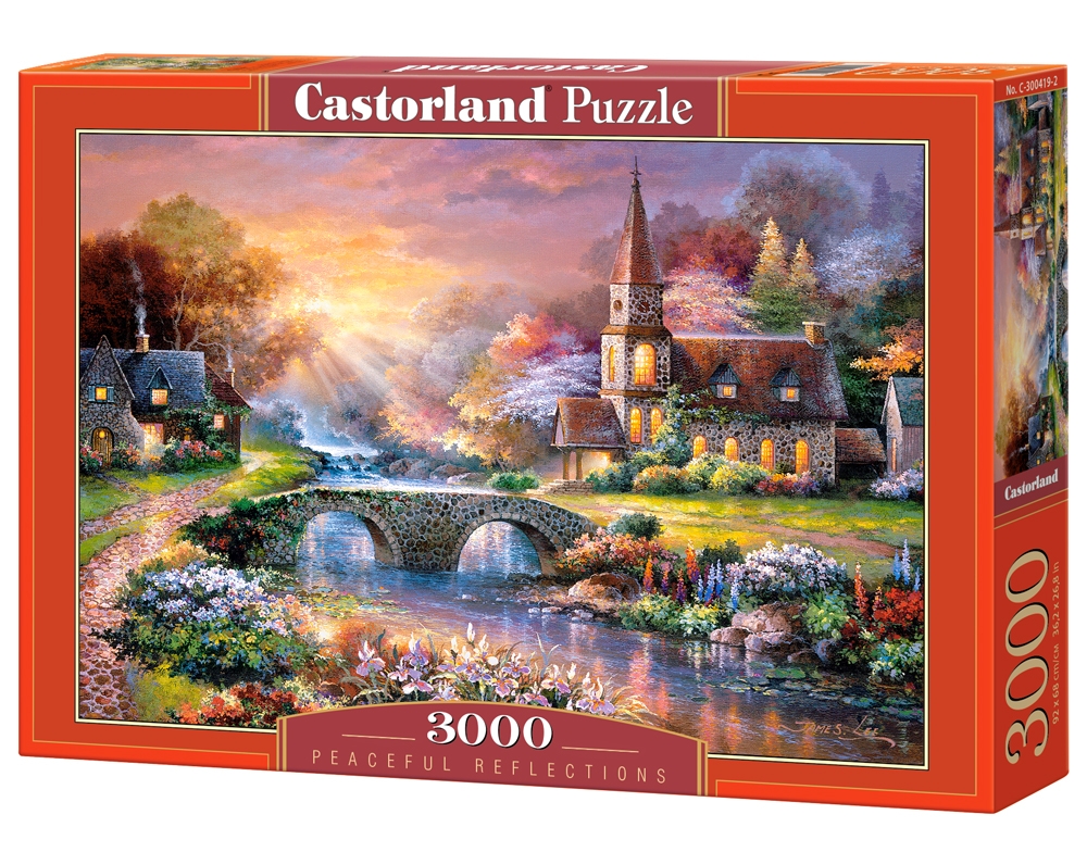 Puzzle Castorland Peaceful Reflections 3000 Dielikov