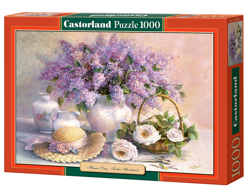 Puzzle Castorland Flower Day, Trisha Hardwick 1000 Dielikov