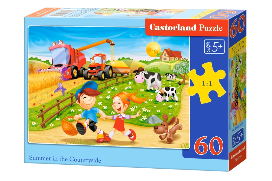 Puzzle Castorland Summer in the Countryside 60 Dielikov
