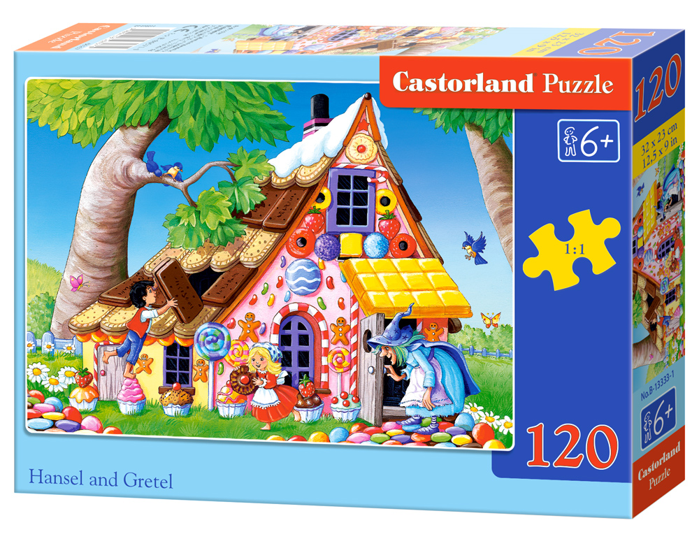 Castorland Puzzle Hansel and Gretel 120 Dielikov