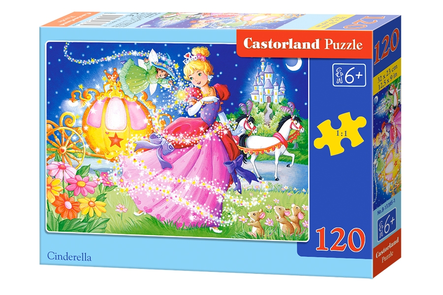 Castorland Puzzle Cinderella 120 Dielikov