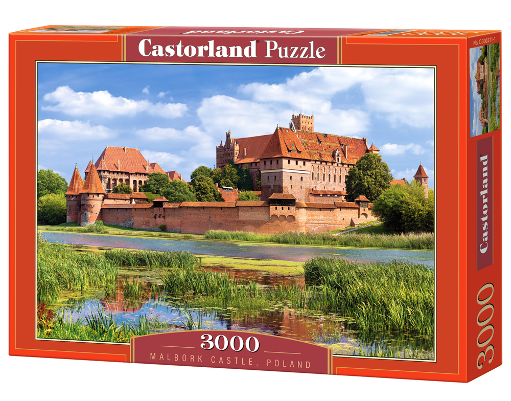 Puzzle Castorland Malbork Castle, Poland 3000 Dielikov