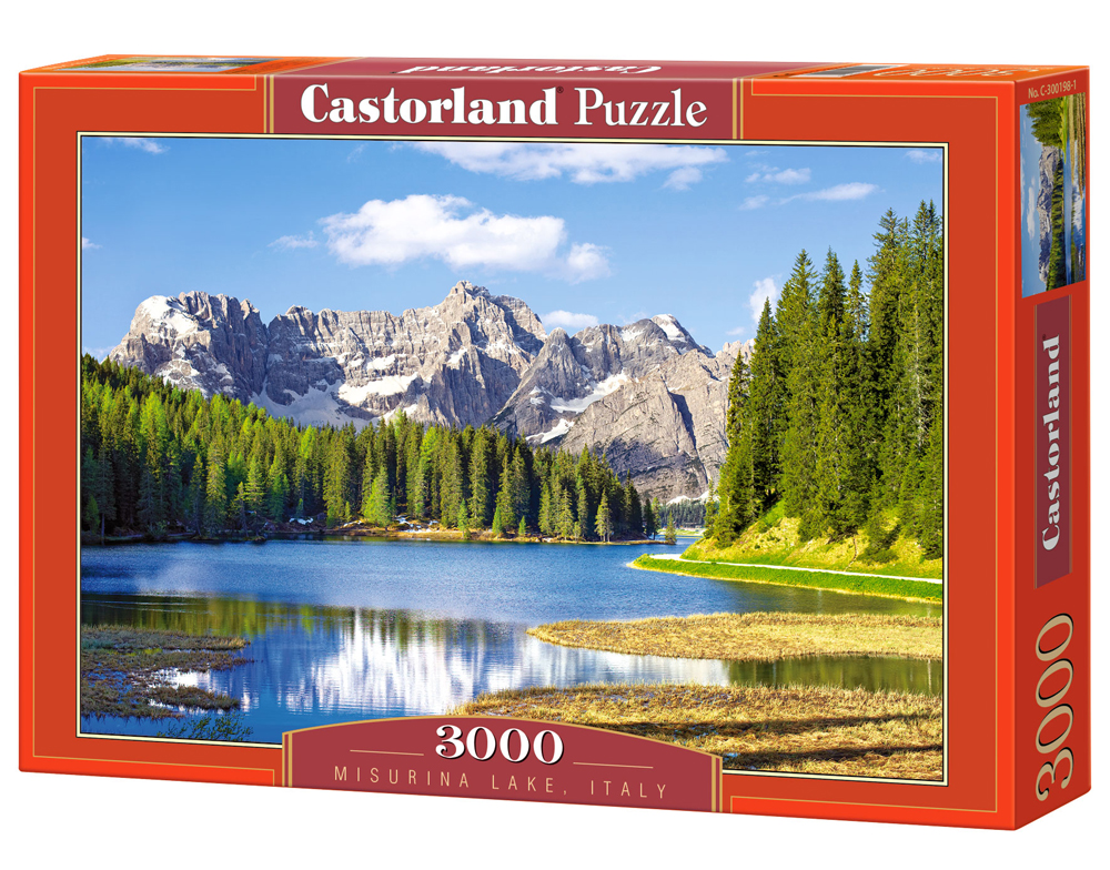 Puzzle Castorland Misurina Lake, Italy 3000 Dielikov