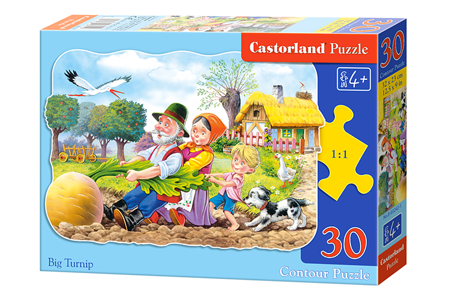 Castorland Puzzle Big Turnip 30 Dielikov