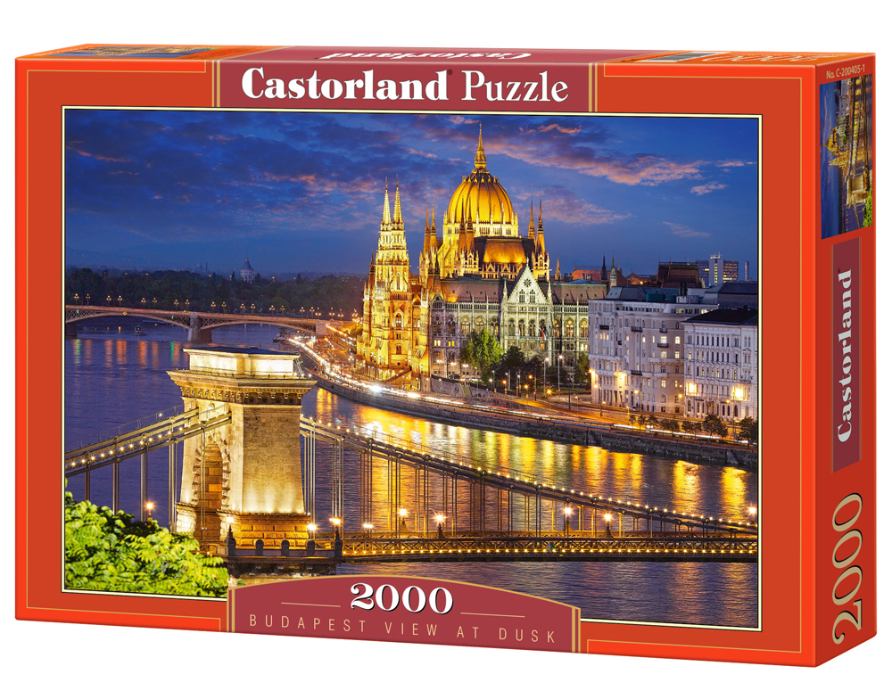 Puzzle Castorland Budapest view at dusk 2000 Dielikov