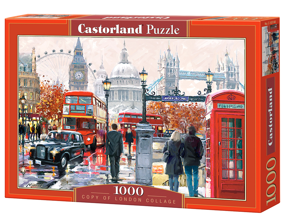 Puzzle Castorland London Collage 1000 Dielikov