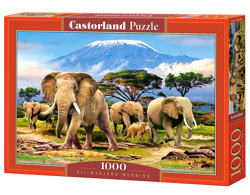 Puzzle Castorland Kilimanjaro Morning 1000 Dielikov