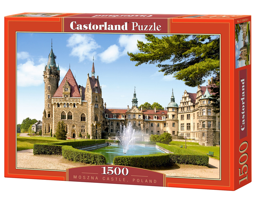 Puzzle Castorland Moszna Castle, Poland 1500 Dielikov