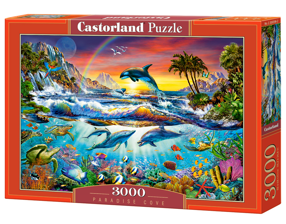 Puzzle Castorland Paradise Cove 3000 Dielikov