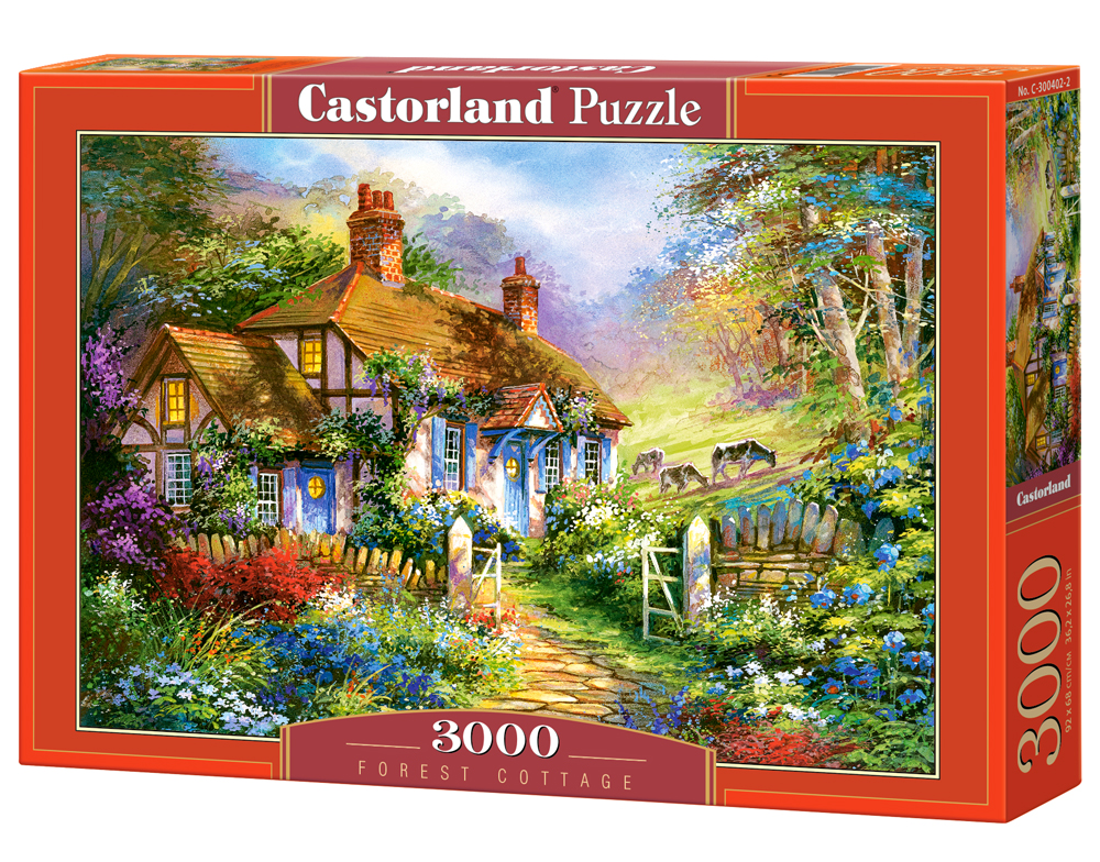 Puzzle Castorland Forest Cottage3000 Dielikov