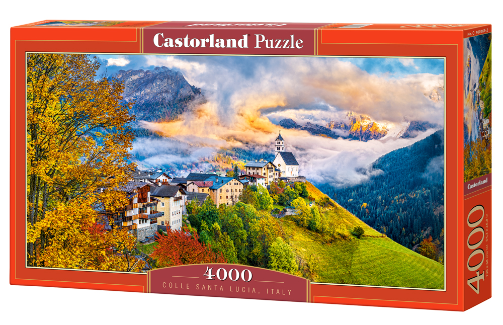 Puzzle Castorland Colle Santa Lucia, Italy 4000 Dielikov