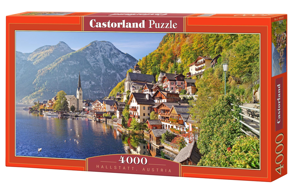 Puzzle Castorland Hallstatt, Austria 4000 Dielikov
