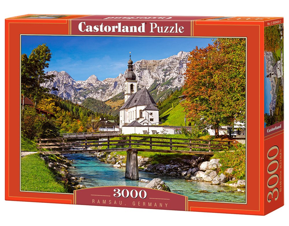 Puzzle Castorland Ramsau, Germany 3000 Dielikov