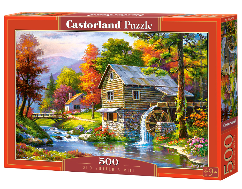Castorland Puzzle Old Sutter’s Mill500 Dielikov